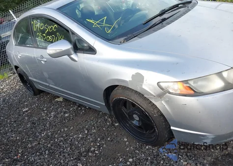 2008 Honda Civic Hybrid from USA, damaged, VIN JHMFA36248S010126